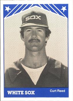 1983 TCMA Glen Falls White Sox #9 Curt Reed Front