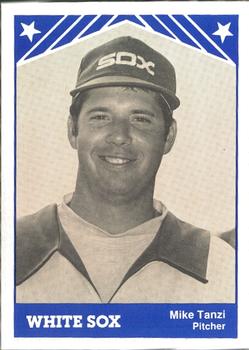 1983 TCMA Glen Falls White Sox #20 Mike Tanzi Front