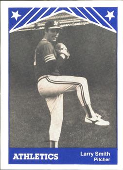 1983 TCMA Idaho Falls Athletics #11 Larry Smith Front