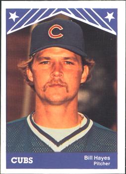 1983 TCMA Iowa Cubs #12 Bill Hayes Front