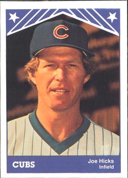 1983 TCMA Iowa Cubs #14 Joe Hicks Front