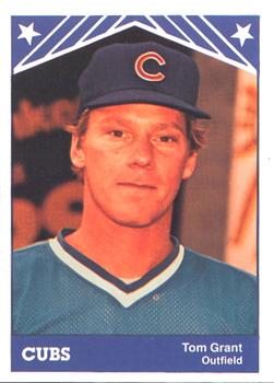 1983 TCMA Iowa Cubs #22 Tom Grant Front