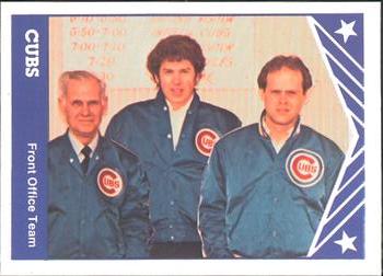 1983 TCMA Iowa Cubs #25 Front Office Team Front