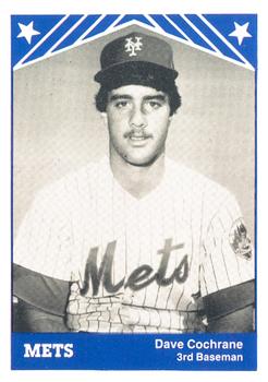1983 TCMA Lynchburg Mets #14b Dave Cochrane Front