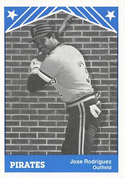 1983 TCMA Lynn Pirates #22 Jose Rodriguez Front