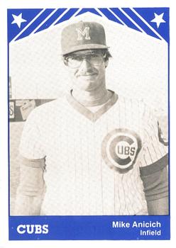 1983 TCMA Midland Cubs #20 Mike Anicich Front