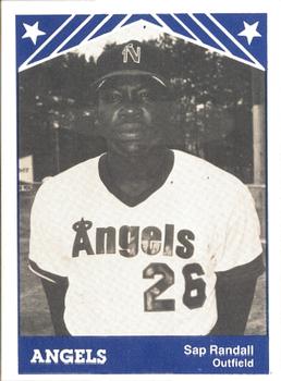 1983 TCMA Nashua Angels #18 Sap Randall Front