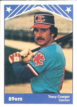 1983 TCMA Oklahoma City 89ers #5 Tracy Cowger Front