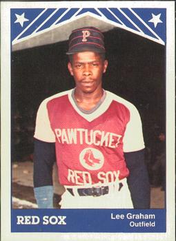 1983 TCMA Pawtucket Red Sox #22 Lee Graham Front
