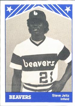 1983 TCMA Portland Beavers #6 Steve Jeltz Front
