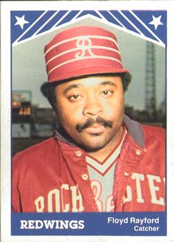 1983 TCMA Rochester Red Wings #13 Floyd Rayford Front