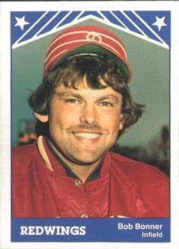 1983 TCMA Rochester Red Wings #14 Bob Bonner Front