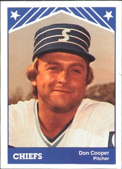 1983 TCMA Syracuse Chiefs #6 Don Cooper Front