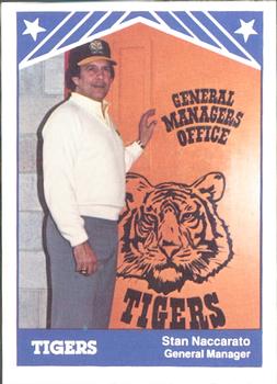 1983 TCMA Tacoma Tigers #19 Stan Naccarato Front
