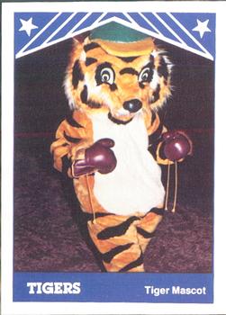 1983 TCMA Tacoma Tigers #24 Tiger Mascot Front