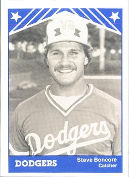 1983 TCMA Vero Beach Dodgers #14 Steve Boncore Front
