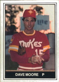 1982 TCMA Albuquerque Dukes #6 Dave Moore Front