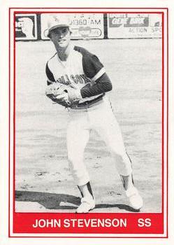 1982 TCMA Amarillo Gold Sox #3 John Stevenson Front