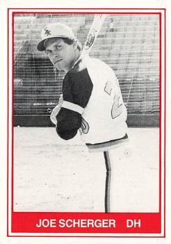 1982 TCMA Amarillo Gold Sox #4 Joe Scherger Front