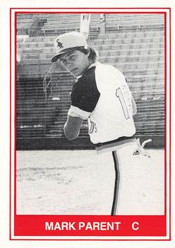 1982 TCMA Amarillo Gold Sox #10 Mark Parent Front