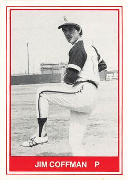 1982 TCMA Amarillo Gold Sox #12 Jim Coffman Front