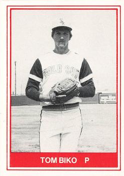1982 TCMA Amarillo Gold Sox #14 Tom Biko Front