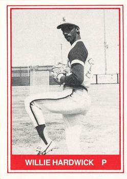 1982 TCMA Amarillo Gold Sox #19 Willie Hardwick Front
