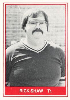 1982 TCMA Amarillo Gold Sox #22 Rick Shaw Front