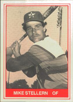 1982 TCMA Auburn Astros #4 Mike Stellern Front