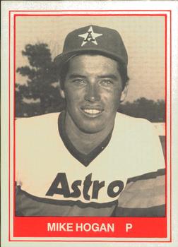 1982 TCMA Auburn Astros #8 Mike Hogan Front