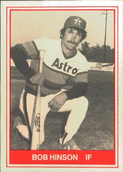 1982 TCMA Auburn Astros #10 Bob Hinson Front