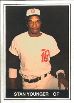 1982 TCMA Birmingham Barons #1 Stan Younger Front