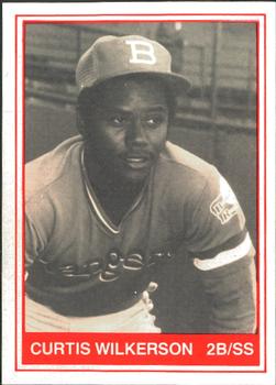 1982 TCMA Burlington Rangers #13 Curtis Wilkerson Front