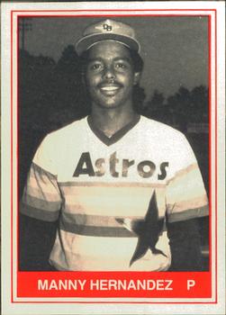 1982 TCMA Daytona Beach Astros #5 Manny Hernandez Front