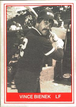 1982 TCMA Glens Falls White Sox #1 Vince Bienek Front