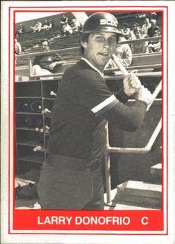 1982 TCMA Glens Falls White Sox #4 Larry Donofrio Front