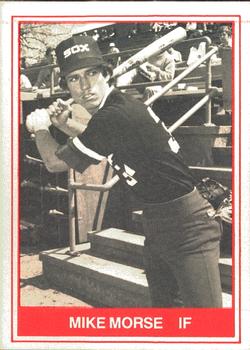 1982 TCMA Glens Falls White Sox #8 Mike Morse Front