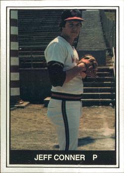 1982 TCMA Holyoke Millers #3 Jeff Conner Front