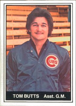 1982 TCMA Iowa Cubs #29 Tom Butts Front