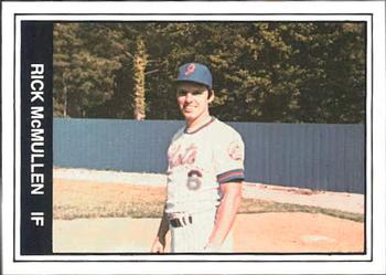 1982 TCMA Jackson Mets #15 Rick McMullen Front