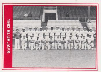 1982 TCMA Knoxville Blue Jays #1 Team Photo Front