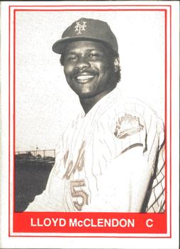 1982 TCMA Lynchburg Mets #16 Lloyd McClendon Front