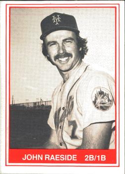 1982 TCMA Lynchburg Mets #23 John Raeside Front