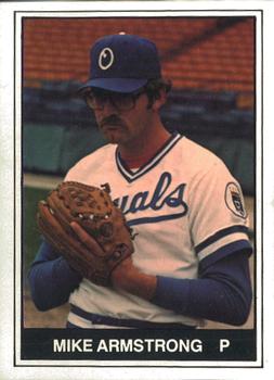 1982 TCMA Omaha Royals #1 Mike Armstrong Front