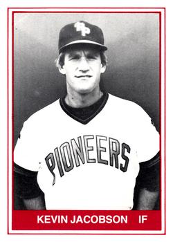 1982 TCMA Redwood Pioneers #23 Kevin Jacobson Front