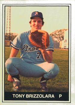 1982 TCMA Richmond Braves #2b Tony Brizzolara Front