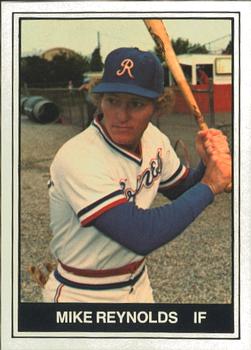 1982 TCMA Richmond Braves #18 Mike Reynolds Front
