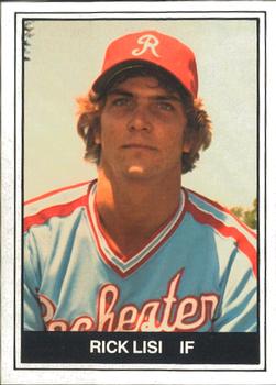 1982 TCMA Rochester Red Wings #14 Rick Lisi Front