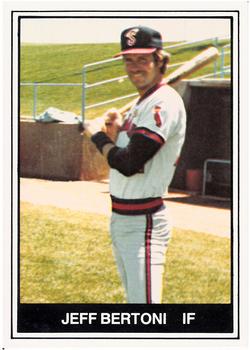 1982 TCMA Spokane Indians #13 Jeff Bertoni Front