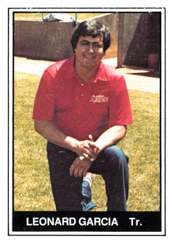 1982 TCMA Spokane Indians #26 Leonard Garcia Front